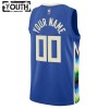 Barn Milwaukee Bucks Tröja Skräddarsydda Nike 2022-23 City Edition Swingman